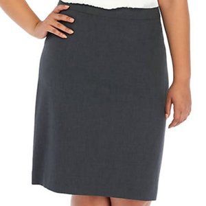 The Limited Back Pleated Pencil Skirt NWT sz 16W